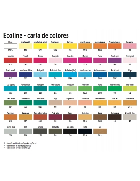 Ecoline Acuarela Frasco 30 mL