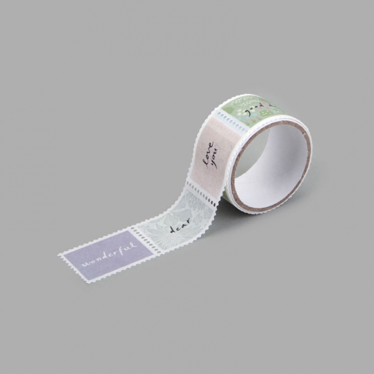 Washi Tape lettering (stamp)