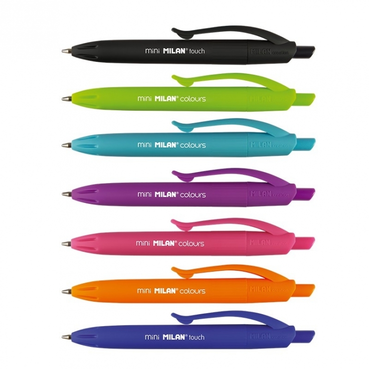 7 Bolígrafos Mini P1 Touch Colours 