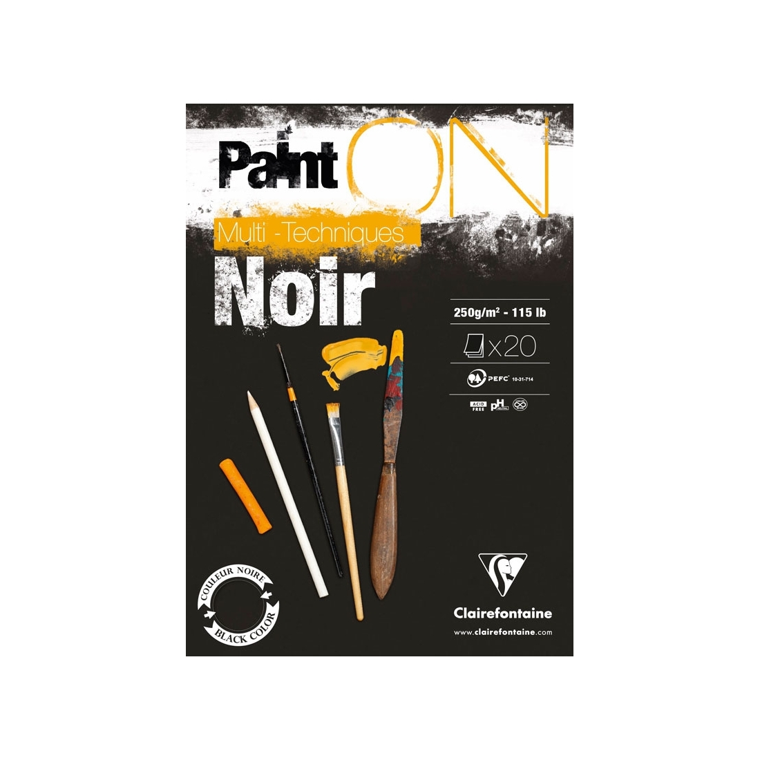 Paint-on Negro 250 gr A5 o A4