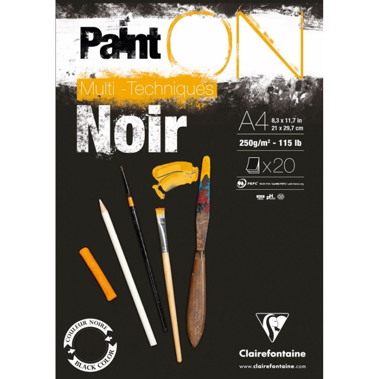 Paint-on Negro 250 gr A5 o A4