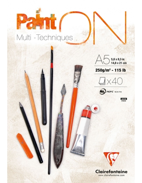 Paint-on Blanco 250 gr A5 o A4