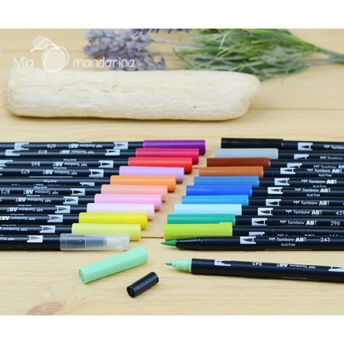 Rotuladores Tombow Dual Brush-Pen ABT