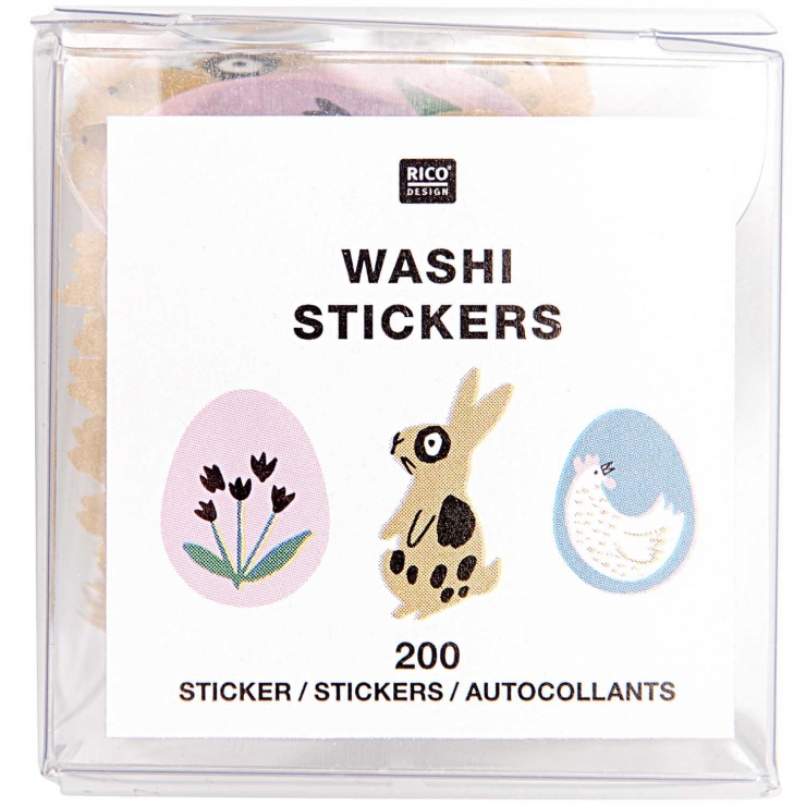 Washi sticker Bunny eggs