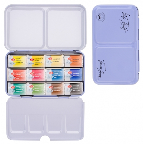 Caja 12 acuarelas White Nights