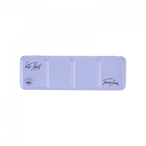 Caja vacía para 21 acuarelas White Nights
