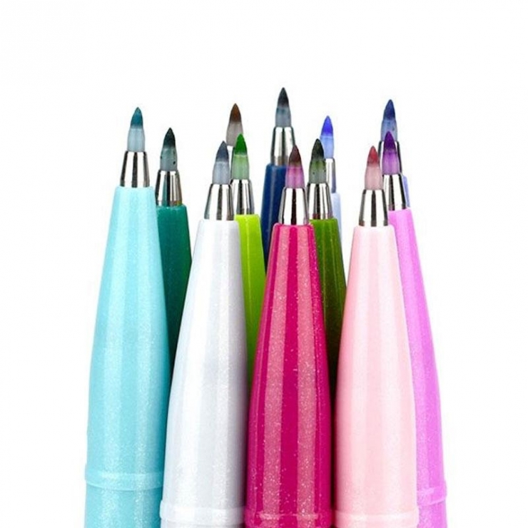 Pack 12 Rotuladores Pentel Touch - Colores nuevos