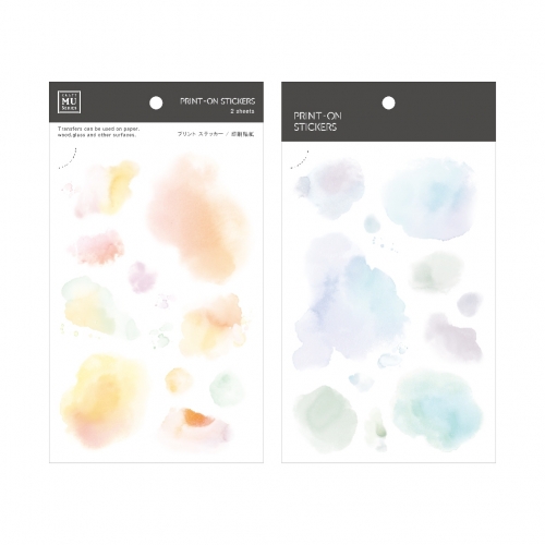 2 Pegatinas transferibles MU N113