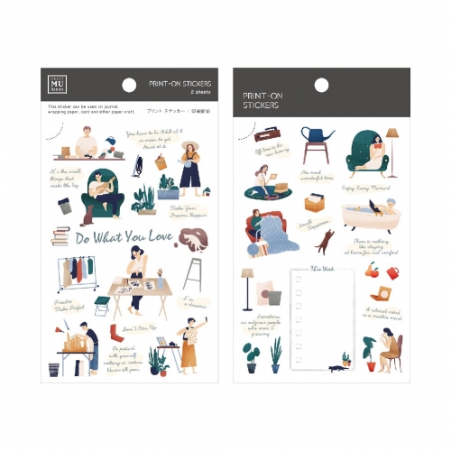 2 Pegatinas transferibles MU N080