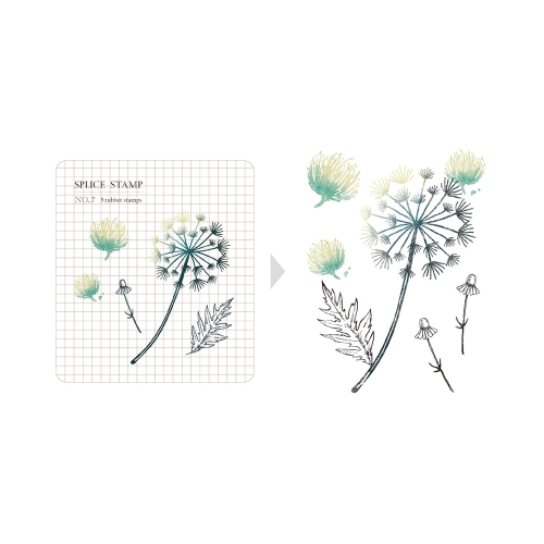 Sellos clear MU N007 (6.6x7.4 cm)