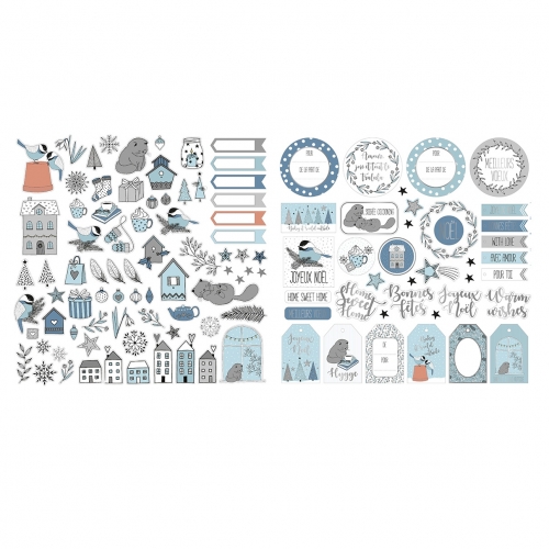 Pack Die Cuts Cosy Christmas