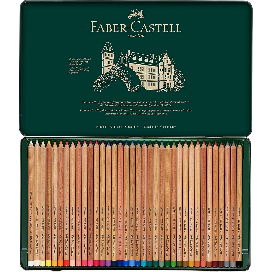 Caja 36 Faber Castell Pitt Pastel