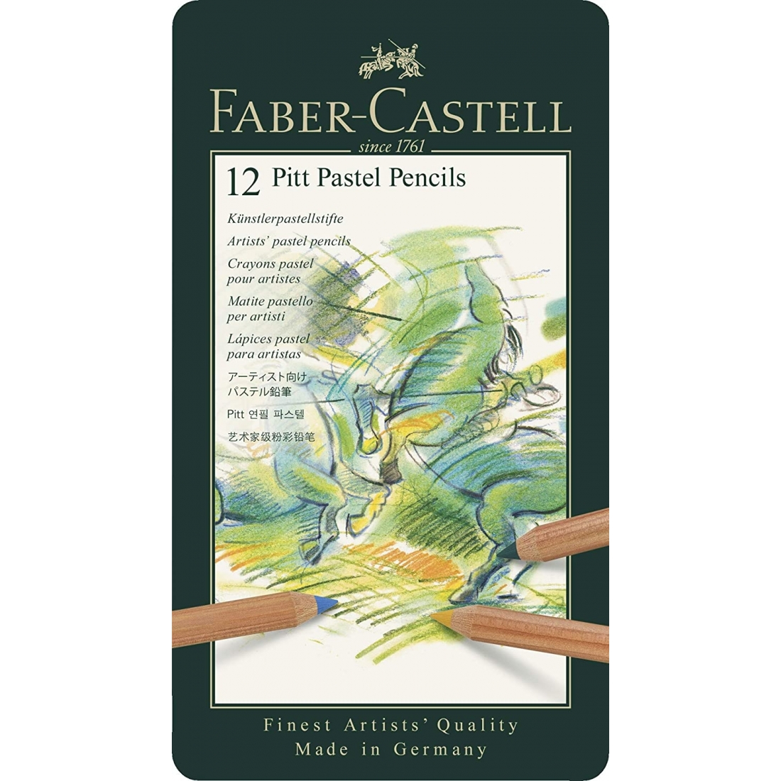 Caja 12 Pitt Pastel Faber Castell