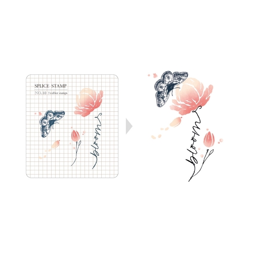 Sellos clear MU N010 (6.6x7.4 cm)