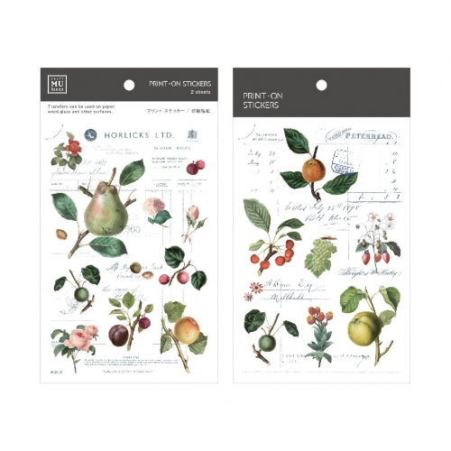 2 Pegatinas transferibles MU N126