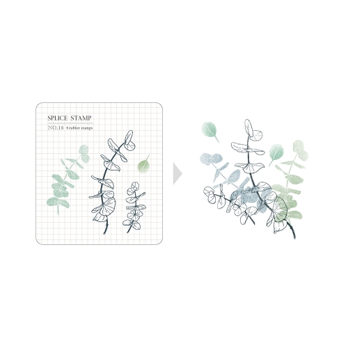 Sellos clear MU N018 (6.6x7.4 cm)