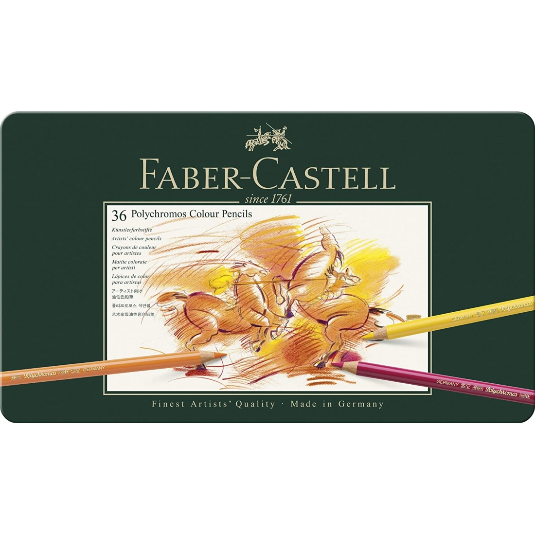 Caja 36 Polychromos Faber Castell