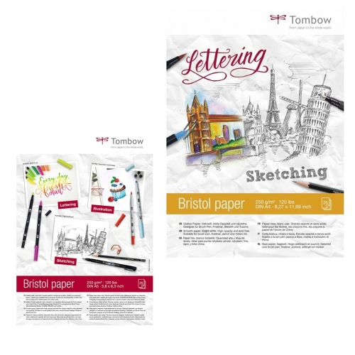 Bloc Bristol paper tombow