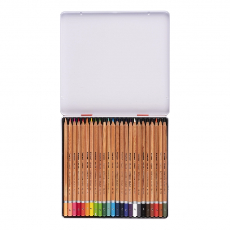 24 lápices colores Bruynzeel 
