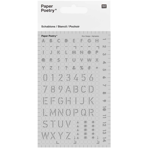 Plantilla Letters bullet diary