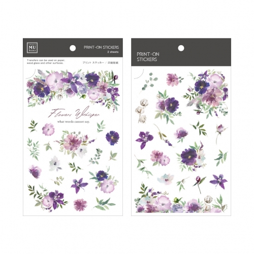 2 Pegatinas transferibles MU N171