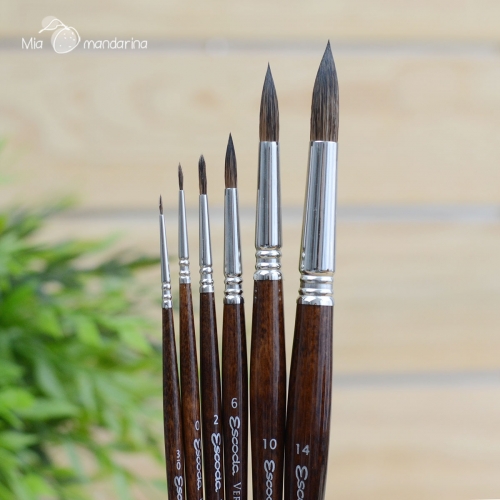 Pinceles Versátil Redondo (1540) - Escoda