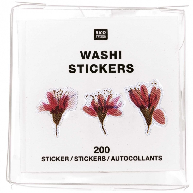Washi sticker Cherry Blossom transformation