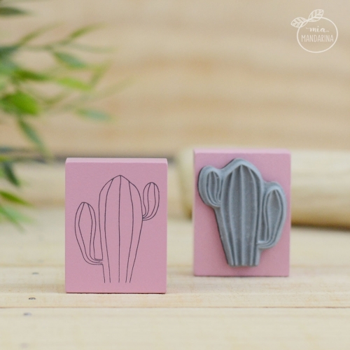 Sello Desert Cactus Rose (3.5 x 4.5 cm)