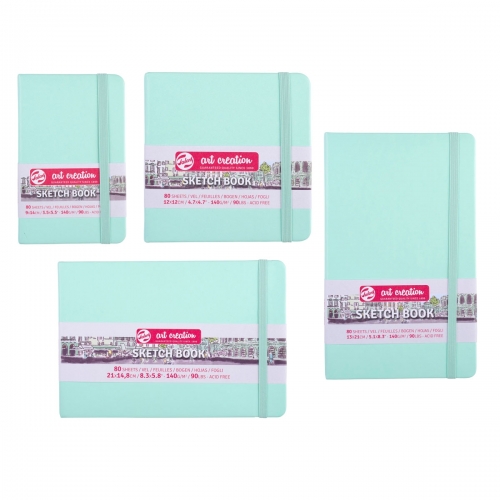 Sketch book 140 gr Art creation. Portada mint
