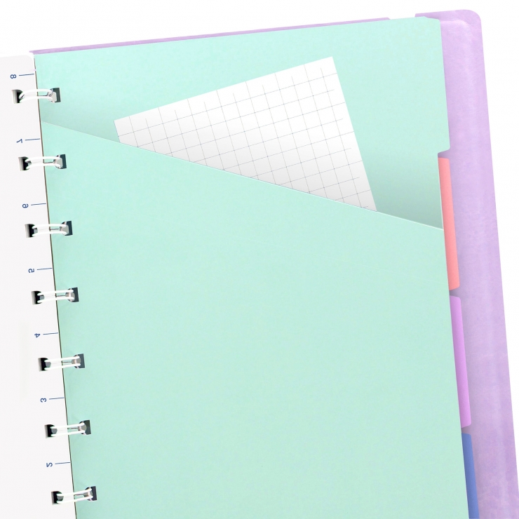 Cuaderno A5 recargable Classic Pastels - Orchid Filofax