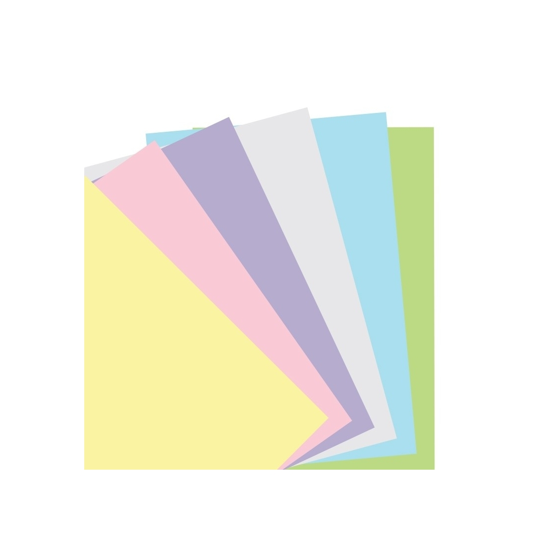 60 hojas Recambio A5 Pastel Organizadores y clipbooks Filofax