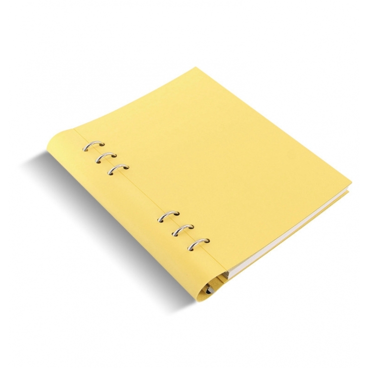 Clipbook A5 recargable Classic Pastels - Lemon Filofax
