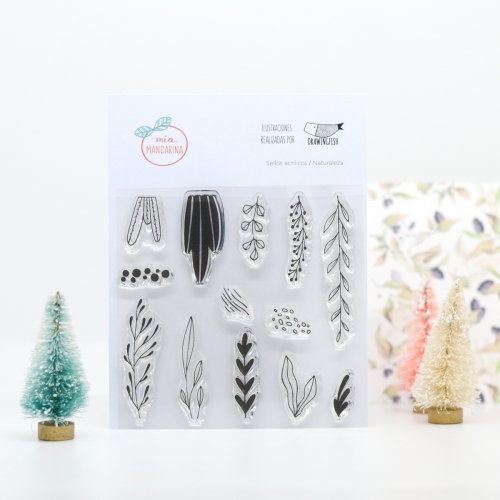 Sello clear Naturaleza Mia mandarina