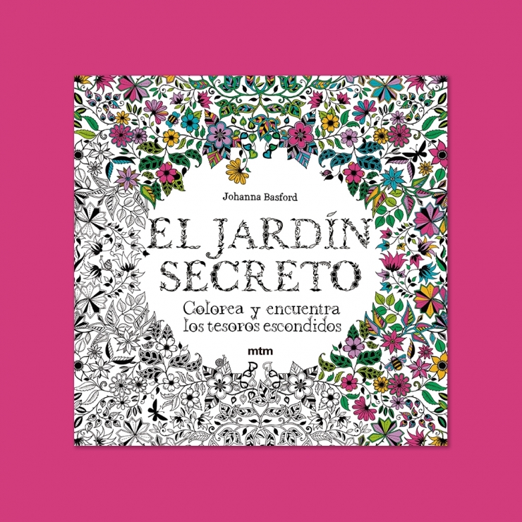 El Jardín secreto - Libro para colorear
