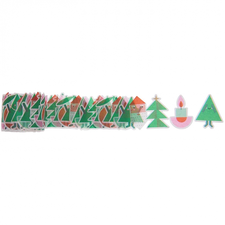 Washi sticker Christmas figuras