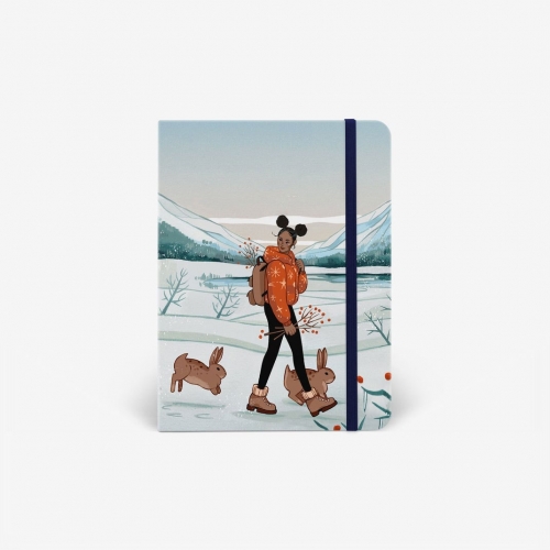Cuaderno Winter Hares Mossery