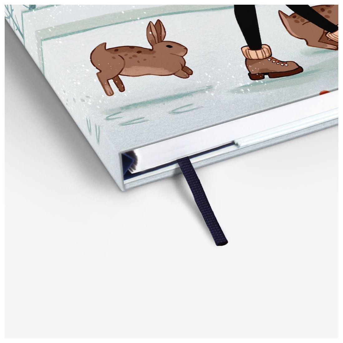 Cuaderno Winter Hares Mossery