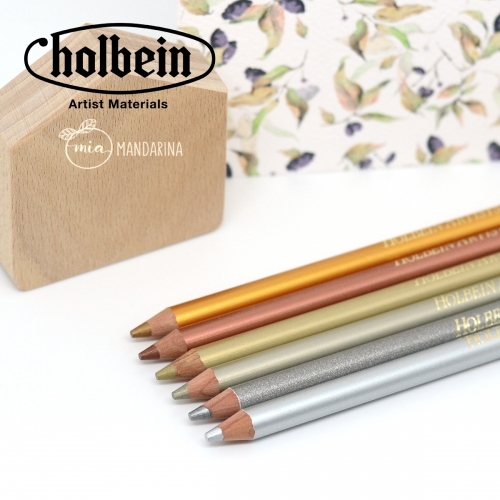 Lápices Holbein Metalizados