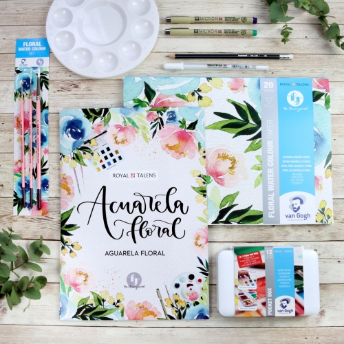 Set acuarela Floral