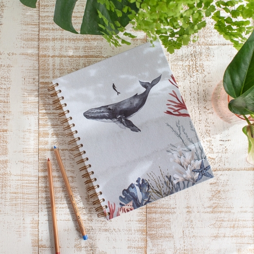 Cuaderno Océano Ballena...