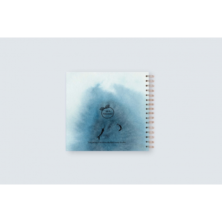 Cuaderno Océano Sirena (15x15cm)