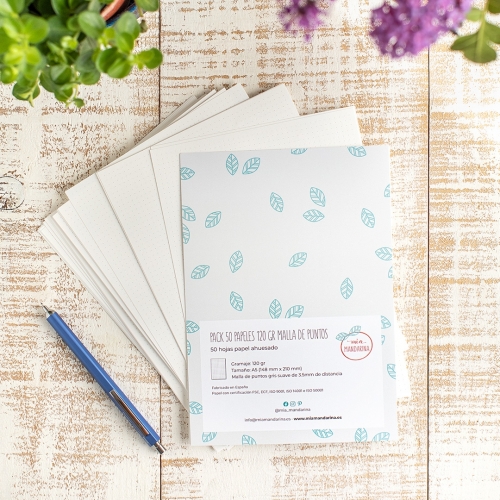 Pack 50 Papeles A5 120 gr...