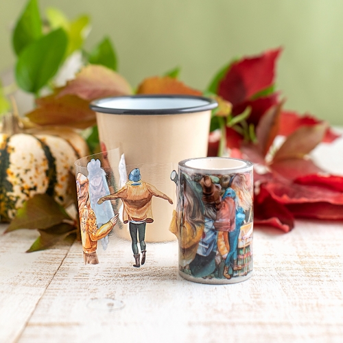 Masking tape Autumn Girls A