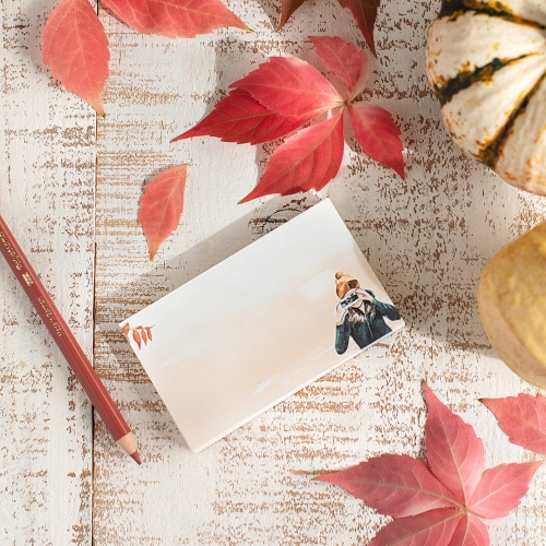 Mini bloc Autumn Girls 6x10cm