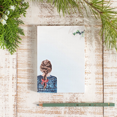 Bloc de notas A6 Winter Girls