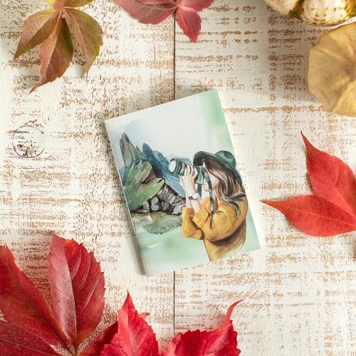 Libreta Grapada Autumn...