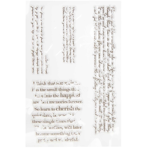 Sello clear Texto Párrafos