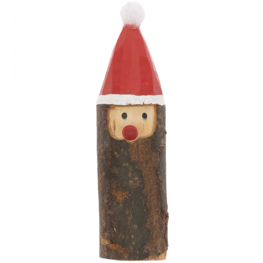 Figura de madera Elfo navideño