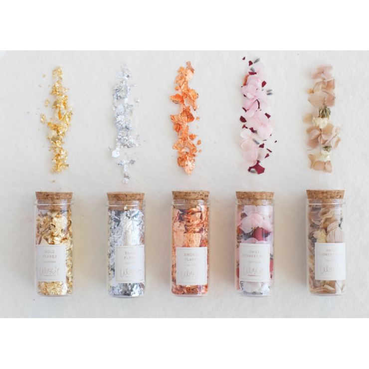 Pack Flakes & Dried Flowers para...