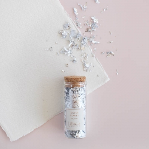 Flakes - Silver flakes para...